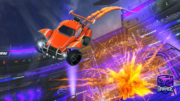 A Rocket League car design from Auceey