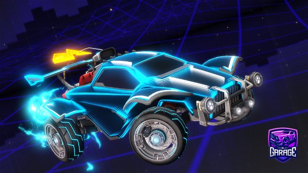 A Rocket League car design from thechampafek0