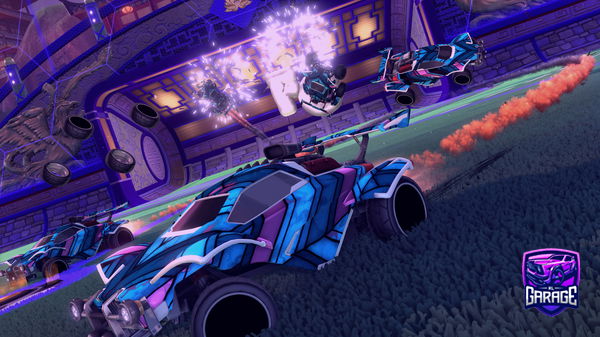 A Rocket League car design from Wwasteel_