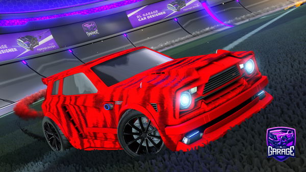 A Rocket League car design from IcONic_Wrld