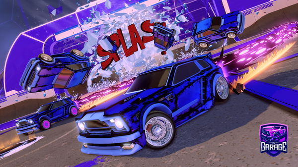 A Rocket League car design from Gritzu