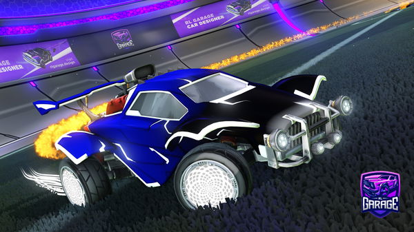 A Rocket League car design from aee5210