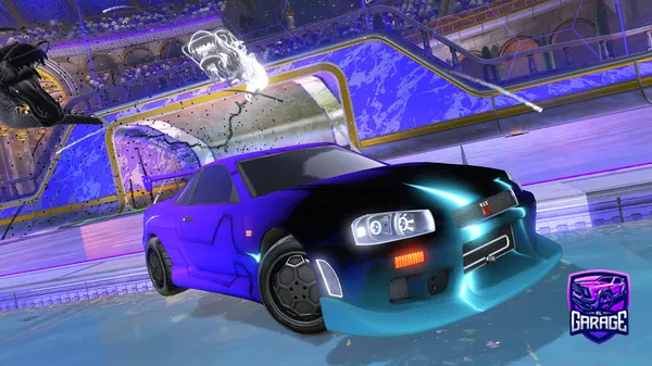 A Rocket League car design from SpaceShadow3717