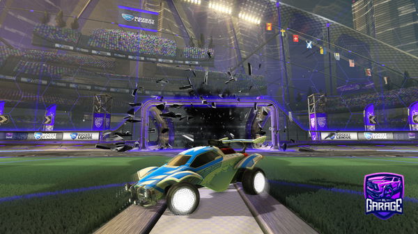 A Rocket League car design from Kxzuii