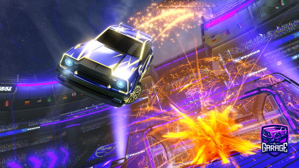 A Rocket League car design from t3ddy_142009