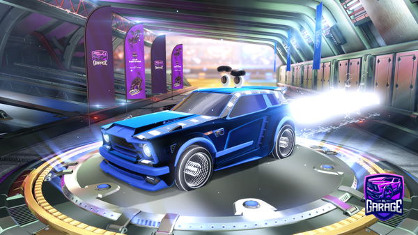 A Rocket League car design from Sharkis