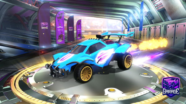 A Rocket League car design from Didi72