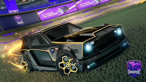 A Rocket League car design from BILALXB