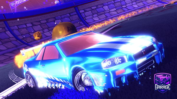 A Rocket League car design from nickjgreer