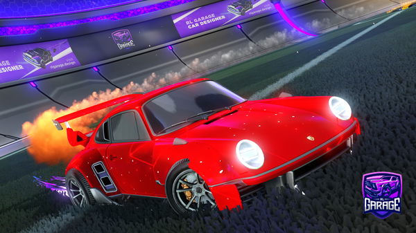 A Rocket League car design from destroyandre