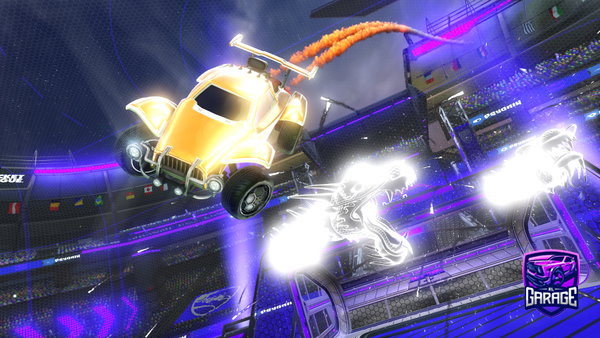 A Rocket League car design from Ertolay