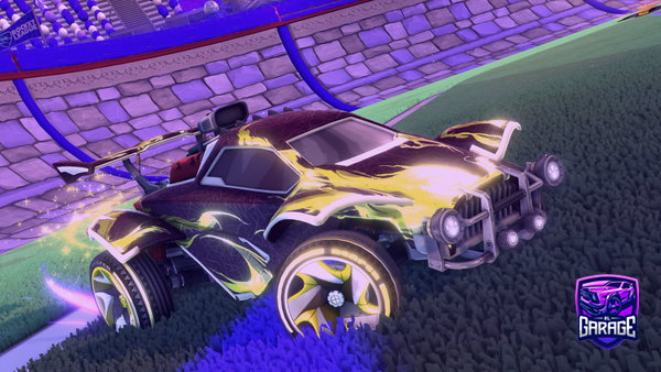 A Rocket League car design from Forel