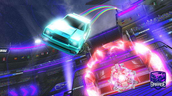 A Rocket League car design from sacredisded