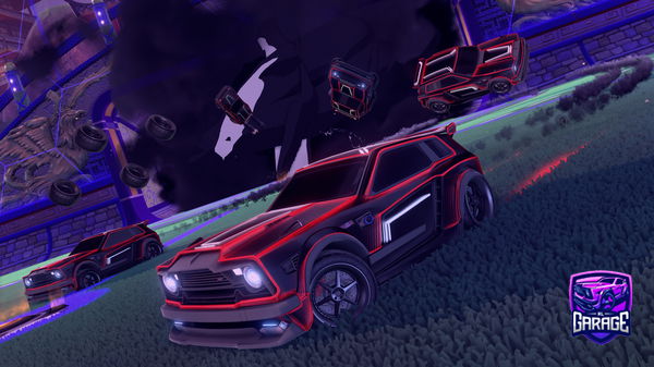 A Rocket League car design from Bmgprofu