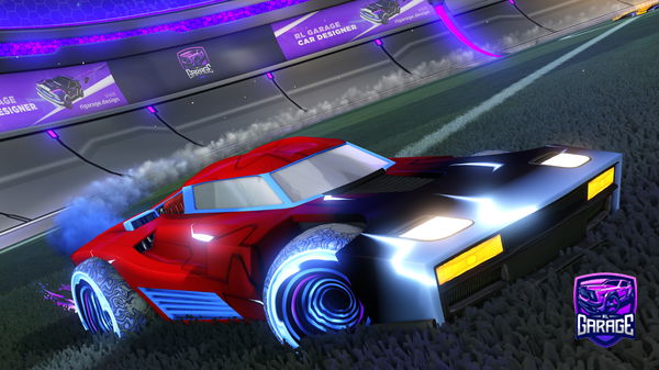 A Rocket League car design from Zakhasurback