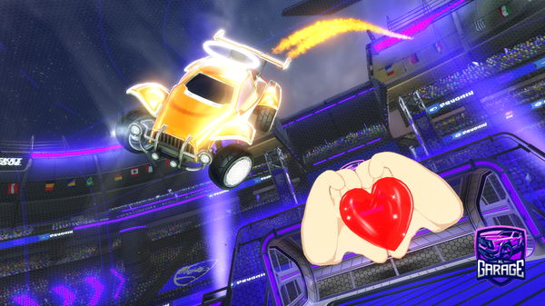 A Rocket League car design from nm2007