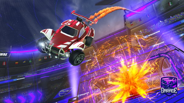 A Rocket League car design from WALLALDO