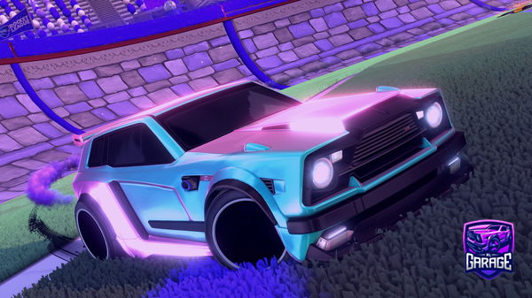 A Rocket League car design from babage21