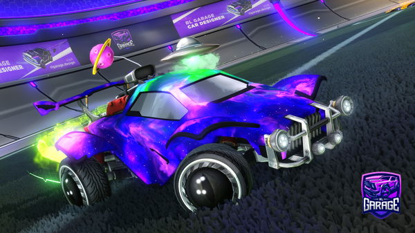 A Rocket League car design from Wohulo