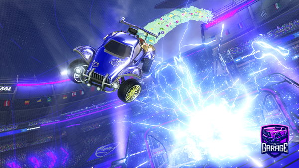A Rocket League car design from Martwin