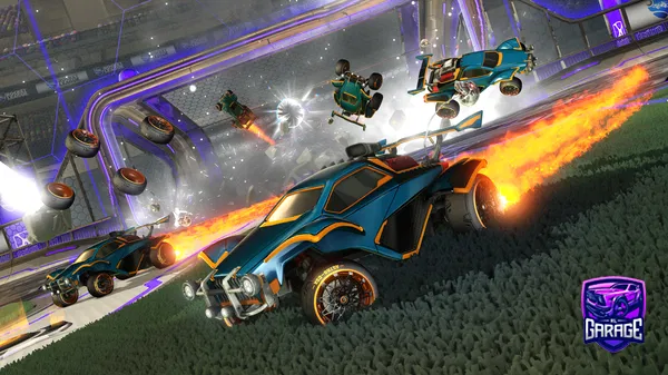 A Rocket League car design from BishNetwork