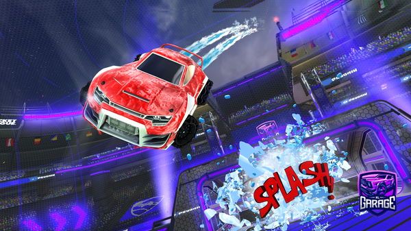 A Rocket League car design from ArrowAce