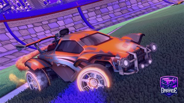 A Rocket League car design from RlXtrack