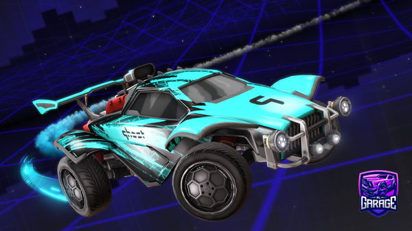 A Rocket League car design from DemitriTheThird