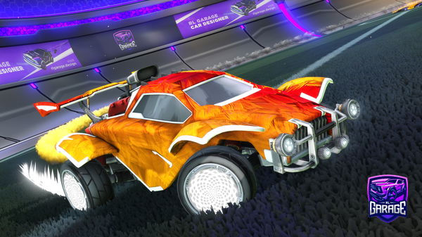 A Rocket League car design from CagiestCap1