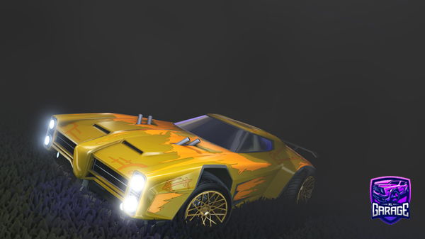 A Rocket League car design from findus_on_youtube