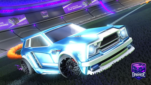 A Rocket League car design from Zoey07