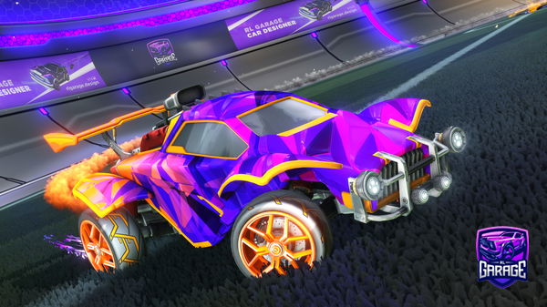 A Rocket League car design from TheyCallMeOopsy