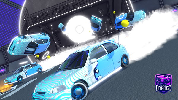 A Rocket League car design from MantarayNintendoSwitch
