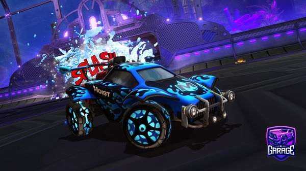 A Rocket League car design from muskurd