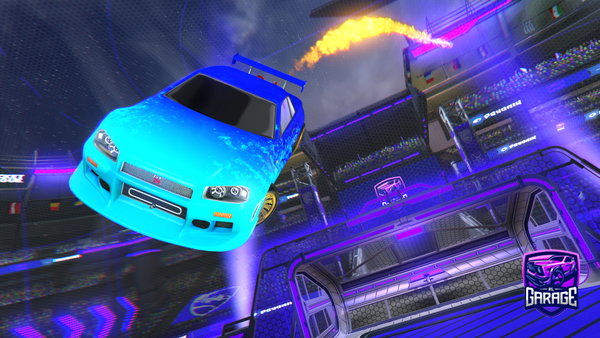 A Rocket League car design from AnGoOsY