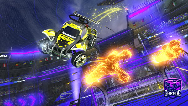 A Rocket League car design from Fearghal-__-