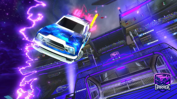 A Rocket League car design from Soyo799