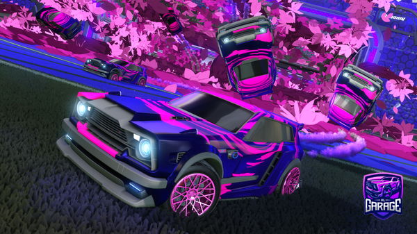 A Rocket League car design from ToritoFern