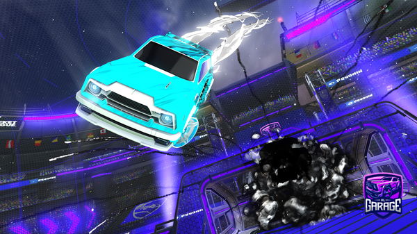 A Rocket League car design from StromileQ