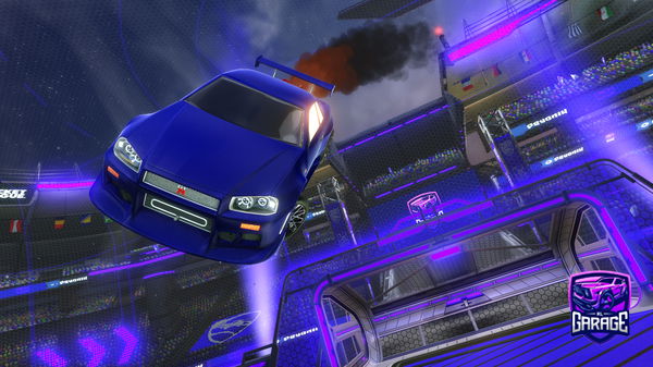 A Rocket League car design from novzax