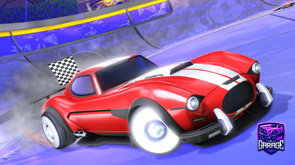 A Rocket League car design from Maxick