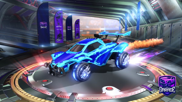 A Rocket League car design from SWFTL3GEND