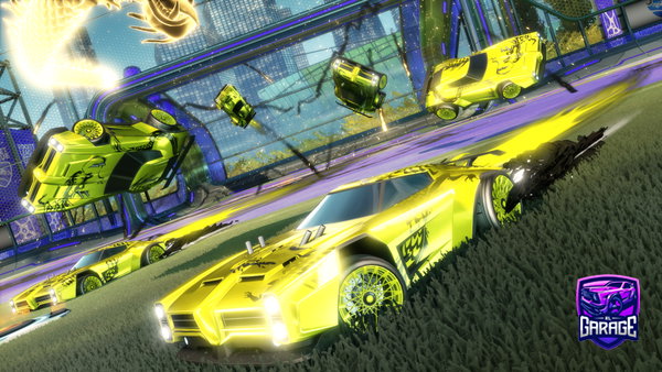 A Rocket League car design from AkanoBR