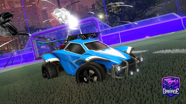 A Rocket League car design from Nannito