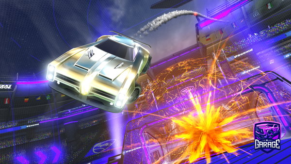 A Rocket League car design from AntonLunar