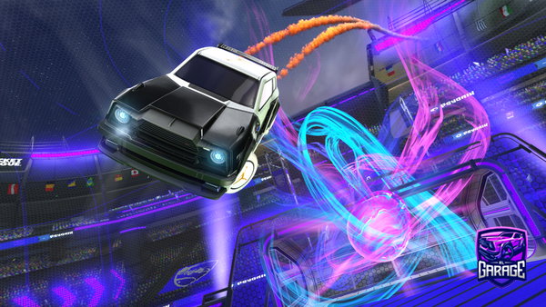 A Rocket League car design from KNGDymply
