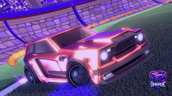 A Rocket League car design from babage21