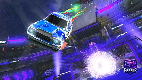 A Rocket League car design from RaizelK