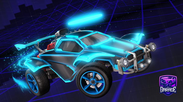 A Rocket League car design from AggieFan767825