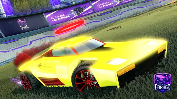 A Rocket League car design from hamilion